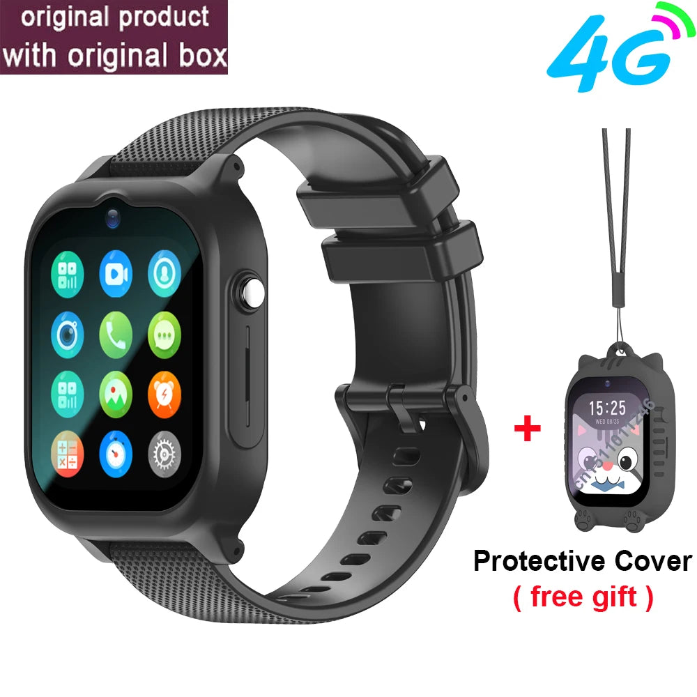 New Kids Smart Watch 4G GPS WIFI Video Call SOS Child Smartwatch Camera Voice Monitor Tracker Location Phone Watch