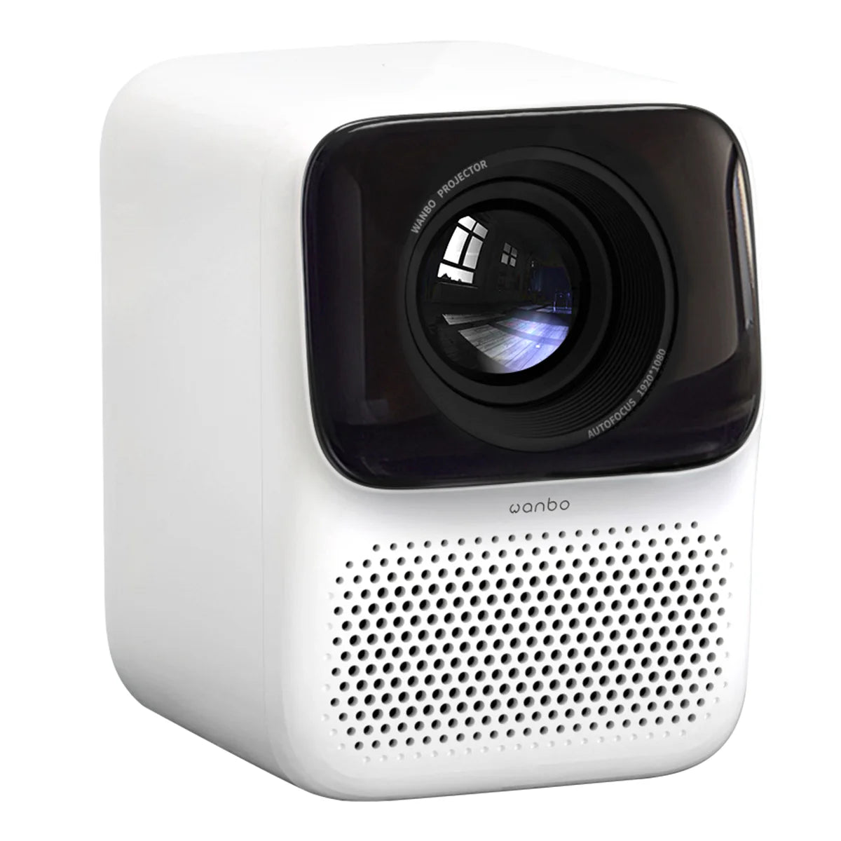 WANBO NEW T2 Max Projector 1080p Full Hd Android 9.0 Mini Wifi Auto Focus 450Ansi Portable Projector HIFI Sound Home Outdoor - covers4phones