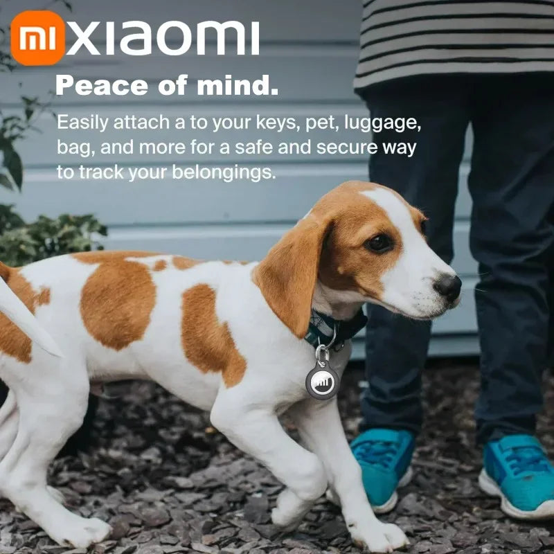 XIAOMI Mini GPS Tracker System FindMy App Airtag Smart Bluetooth Locator Child Finder Bag Anti-Loss Pet Collar with Tracker NEW - covers4phones