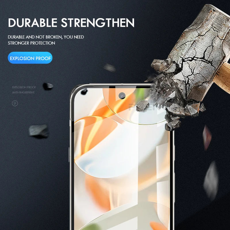 2Pc Safety Protective Glass For Google Pixel 9 Pro XL 8 8A 7A 5 6 6A 7 5a 4A 9 8 PRO 9A Screen Protector Tempered Glass Film