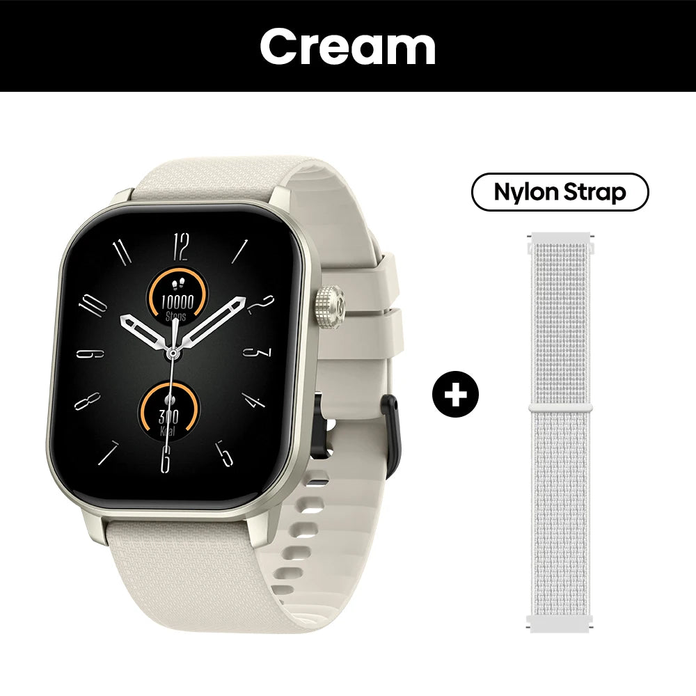 New 2025 Zeblaze GTS 3 GPS Sport Smartwatch Voice Calling 2.01" Display Heart Rate SpO2 Stress Tracking Smart Watch for Men Lady