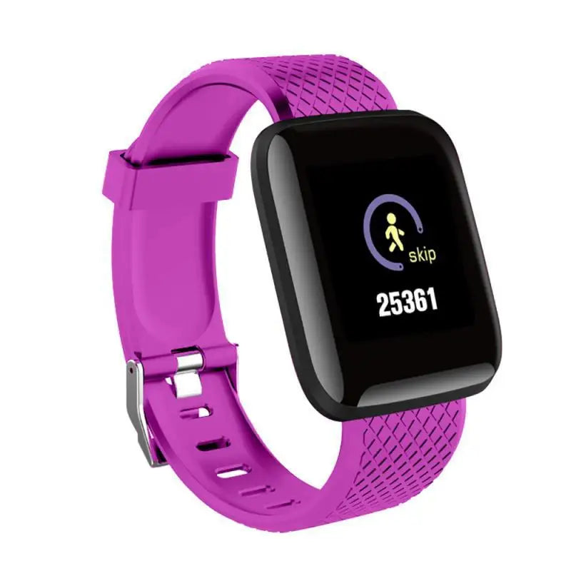116plus Smart Watch Color Screen Step Counting Multi Sport Mode Message Reminder Photography Music Remote Control Smart Band D20 - covers4phones