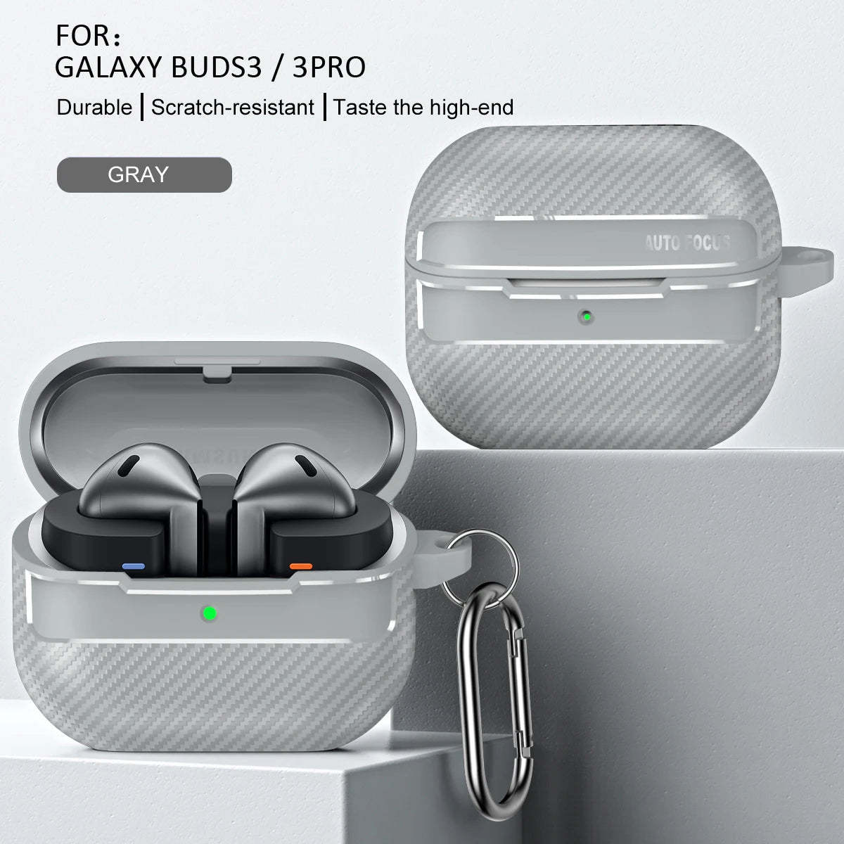 Protective Case For Samsung Galaxy Buds 3 / Buds 3 Pro Cover Earbuds Accessories Shockproof Bags Coque Capa Funda - covers4phones