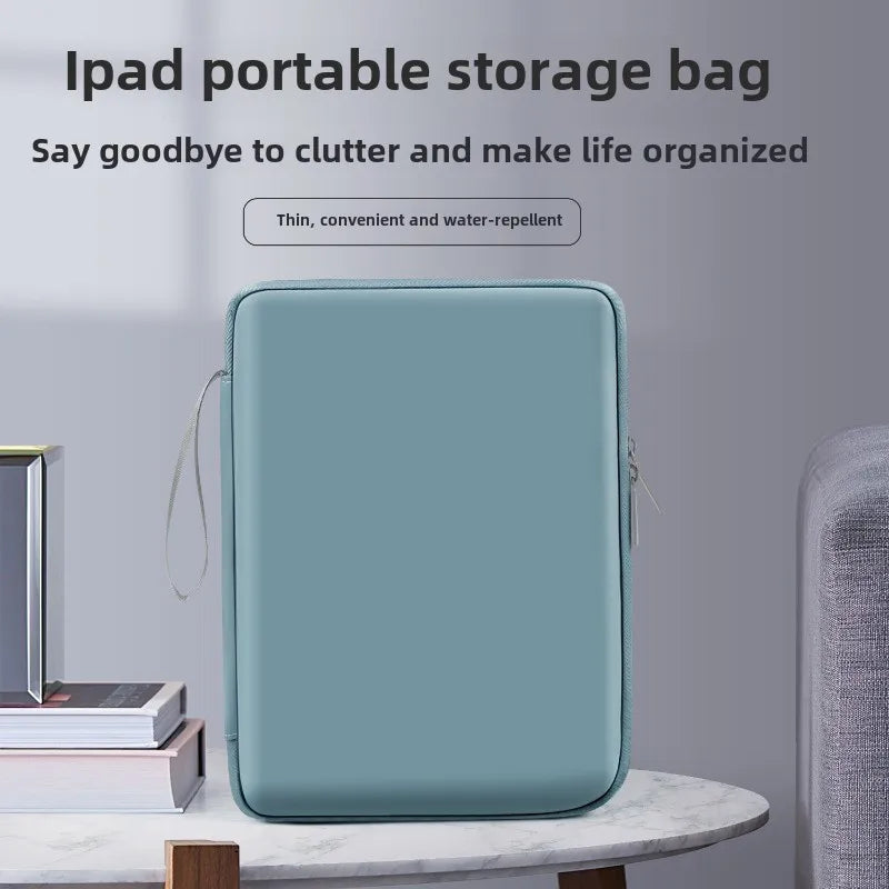 Tablet Bag Sleeve 7.9-12.9 Inch Handbag for IPad Pro Samsung Xiaomi Cover Shockproof Portable Pouch Multi Pockets Tablet Cases - covers4phones
