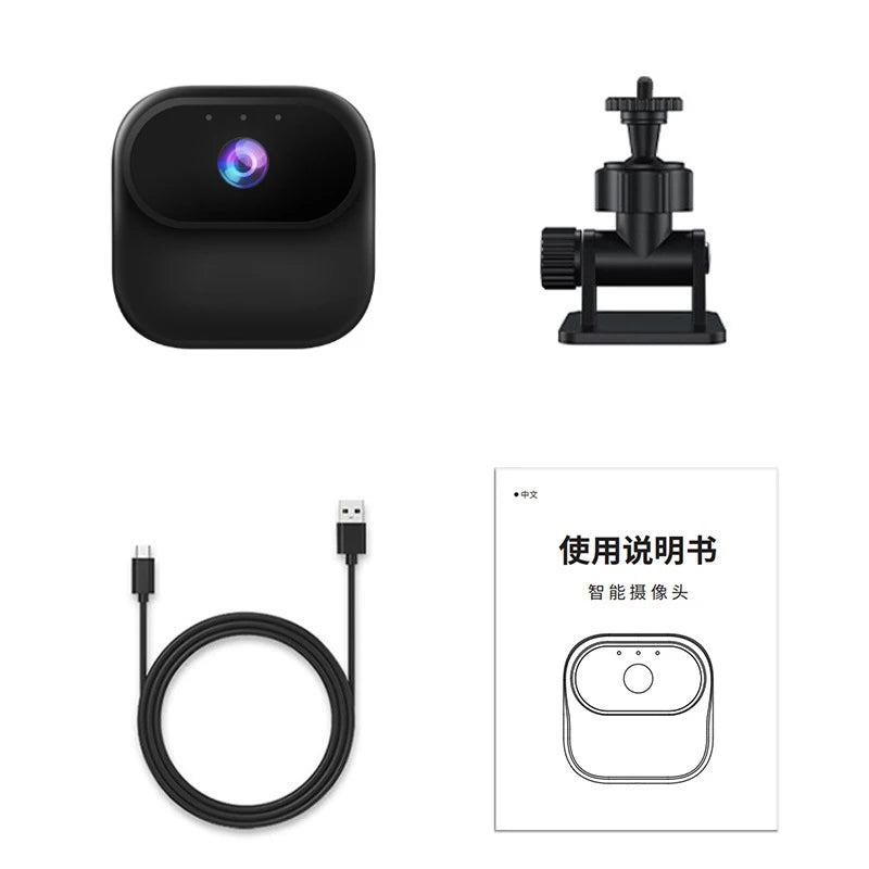 Xiaomi New A8 Wifi Mini Wireless Monitoring Pet Portable Outdoor Sports Magnetic Camera Cycling Recorder Pocket Camera