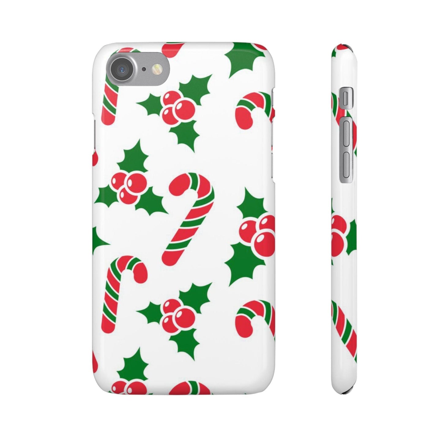 Custom iPhone Tough Phone Case – Christmas Santa Holiday Design, Festive Xmas Protection - covers4phones