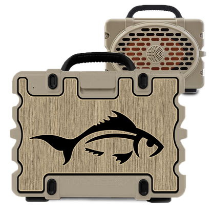 "Pescado" - Custom Speaker Shell for Turtlebox or Ecoxgear Defender