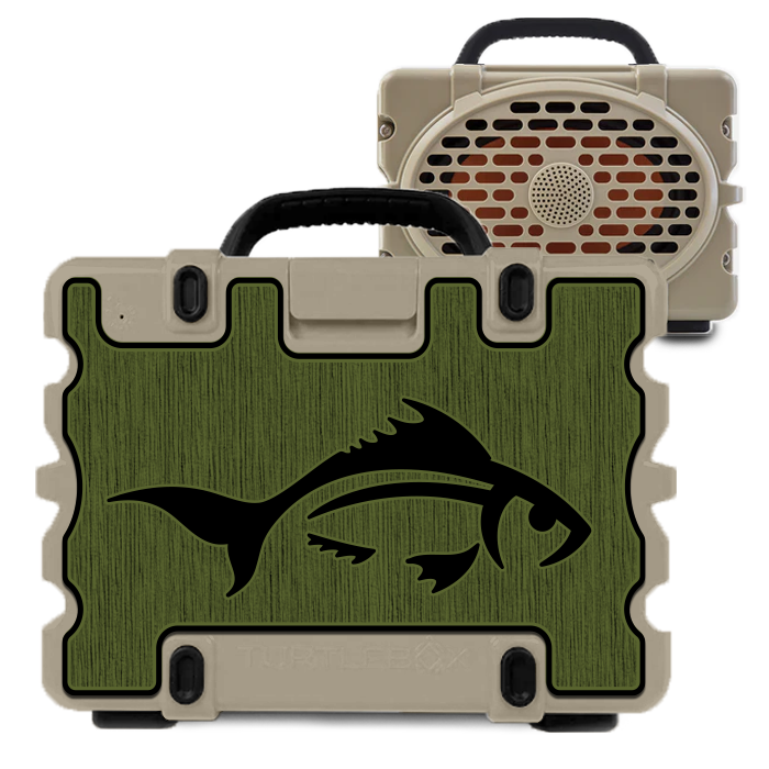 "Pescado" - Custom Speaker Shell for Turtlebox or Ecoxgear Defender