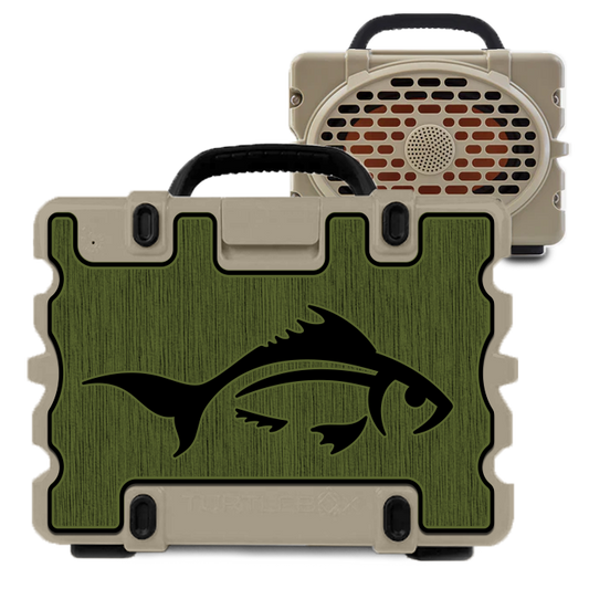 "Pescado" - Custom Speaker Shell for Turtlebox or Ecoxgear Defender