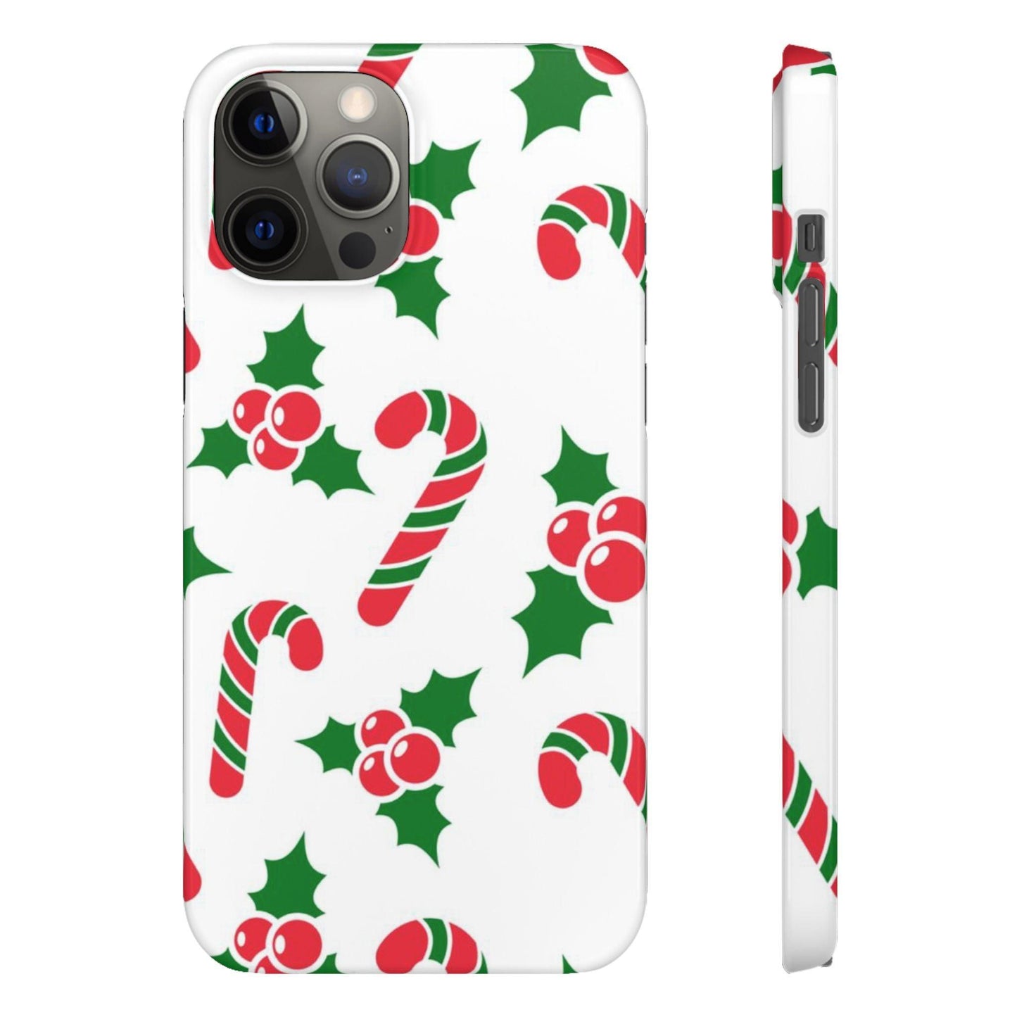 Custom iPhone Tough Phone Case – Christmas Santa Holiday Design, Festive Xmas Protection - covers4phones
