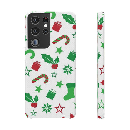 Custom Samsung Tough Phone Case – Christmas Santa Holiday Design, Festive Xmas Protection - covers4phones