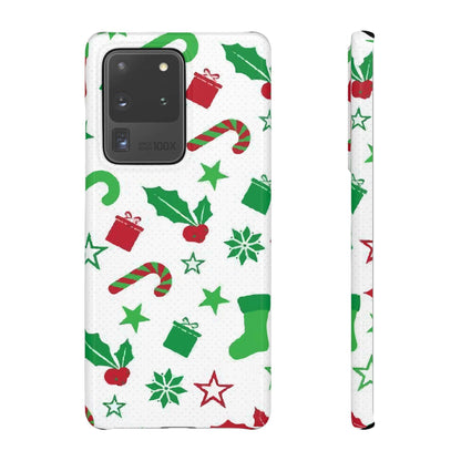 Custom Samsung Tough Phone Case – Christmas Santa Holiday Design, Festive Xmas Protection - covers4phones