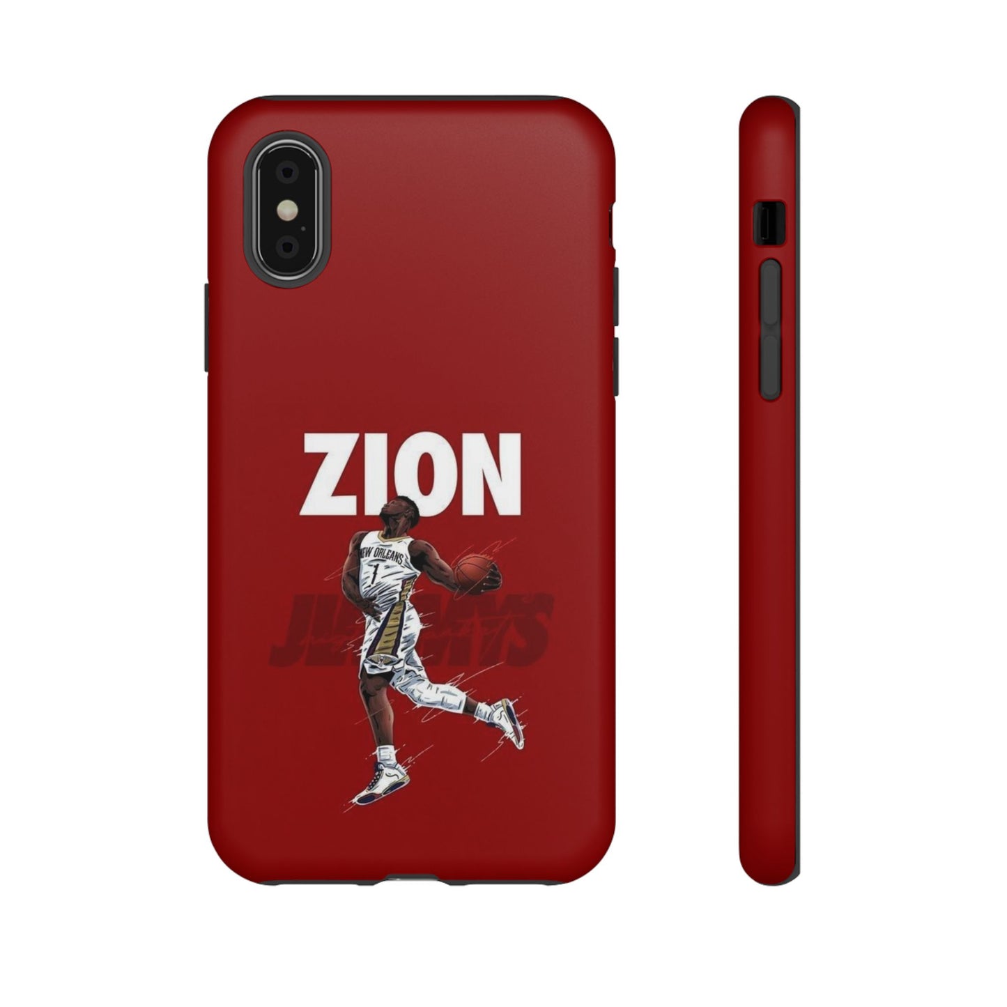 Zion Williamson Power Drive Edition – Rugged Dual-Layer Armor & Slim Fit | Compatible with iPhone 8–16 Pro Max & Samsung S10–S25 Ultra