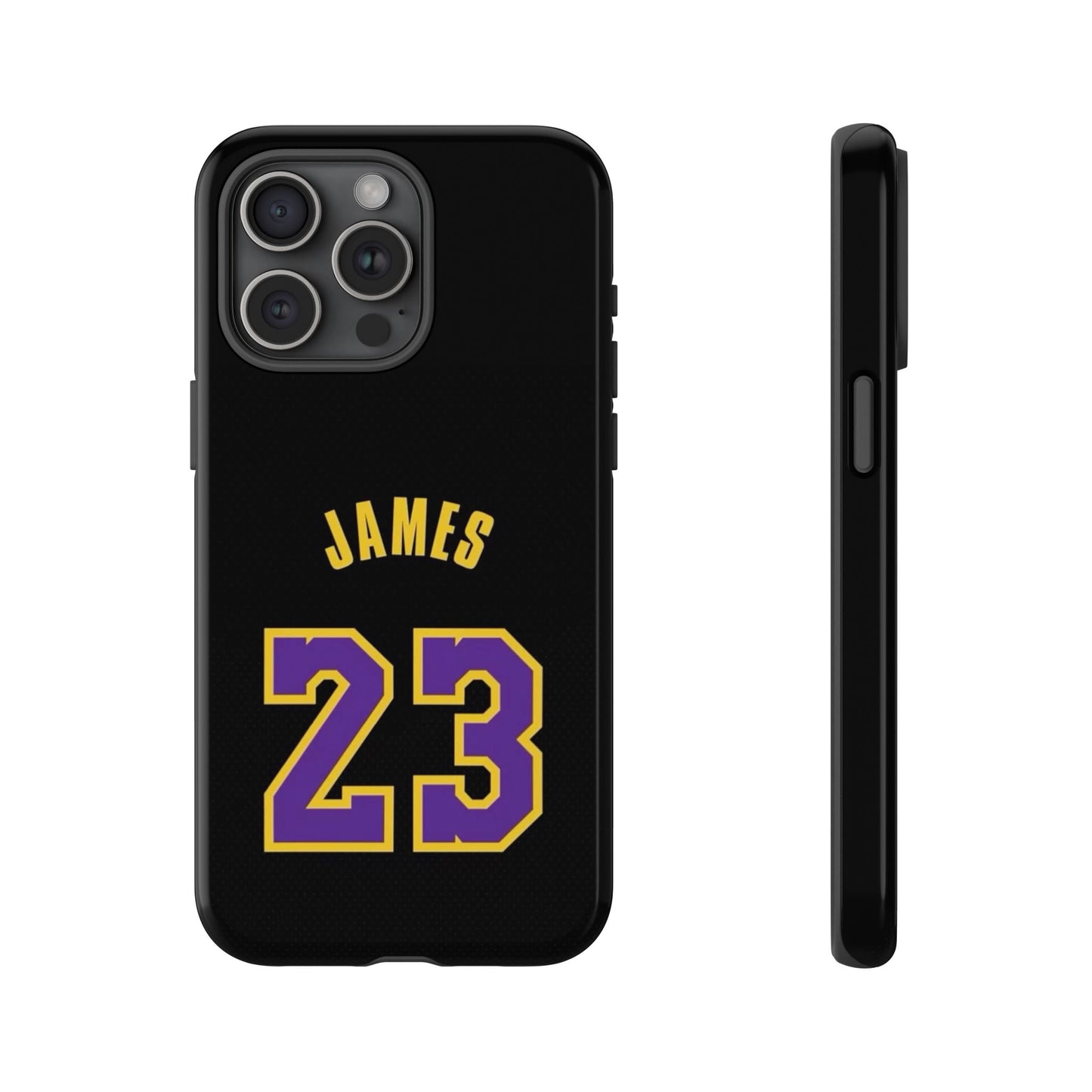 LeBron James King’s Guard Edition – MaxProtect Hybrid Shell, Athletic Profile | iPhone 8–16 Pro Max & Samsung S10–S25 Ultra Compatible