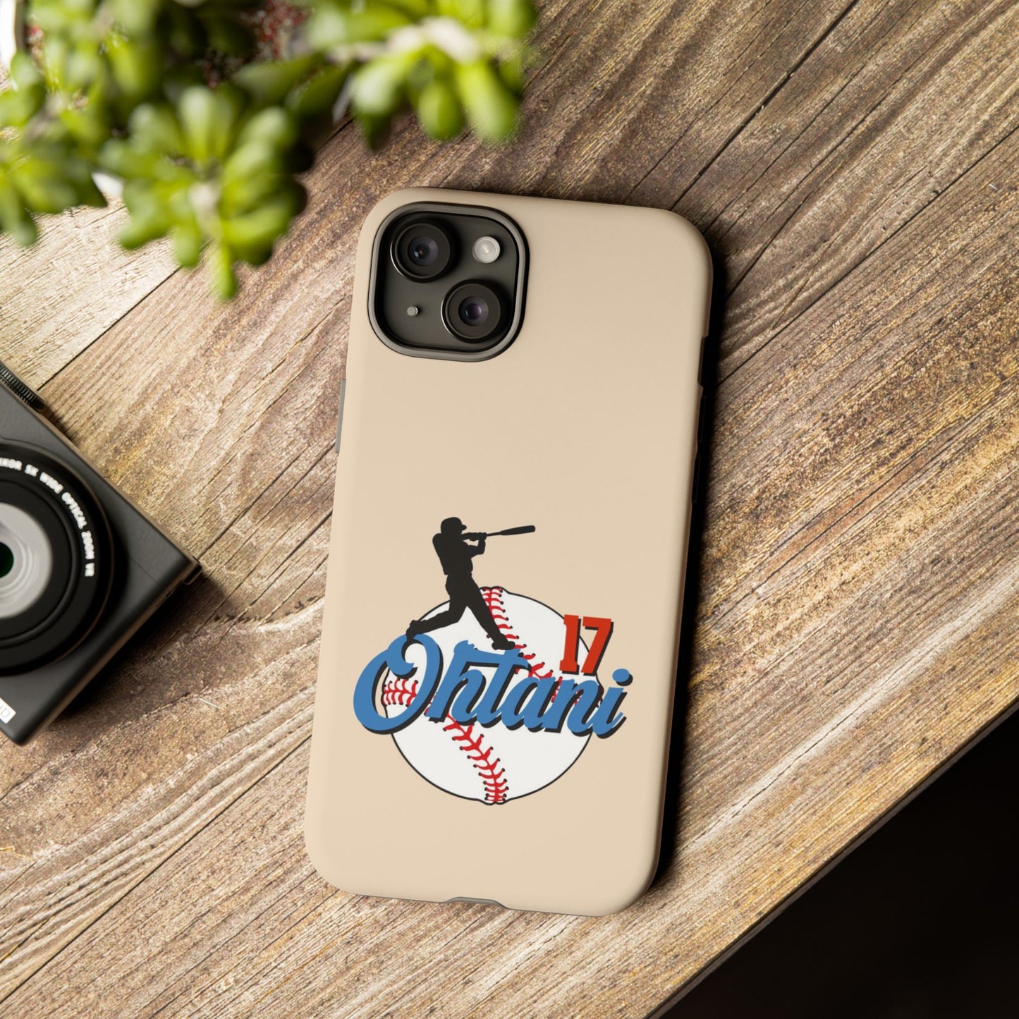 Shohei Ohtani GameChanger Shell – Dual-Layer Defense & Slim Grip | Compatible with iPhone 8 to 16 Pro Max & Samsung Galaxy S10 to S25 Ultra