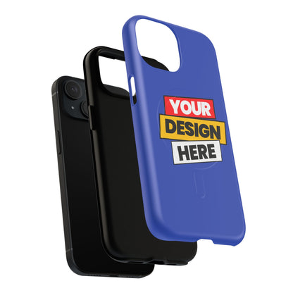 Tough Magnetic Phone Case, Customizable Phone Protector, Personalized Gift, Durable Tech Accessory, Ideal for Teens and Adults