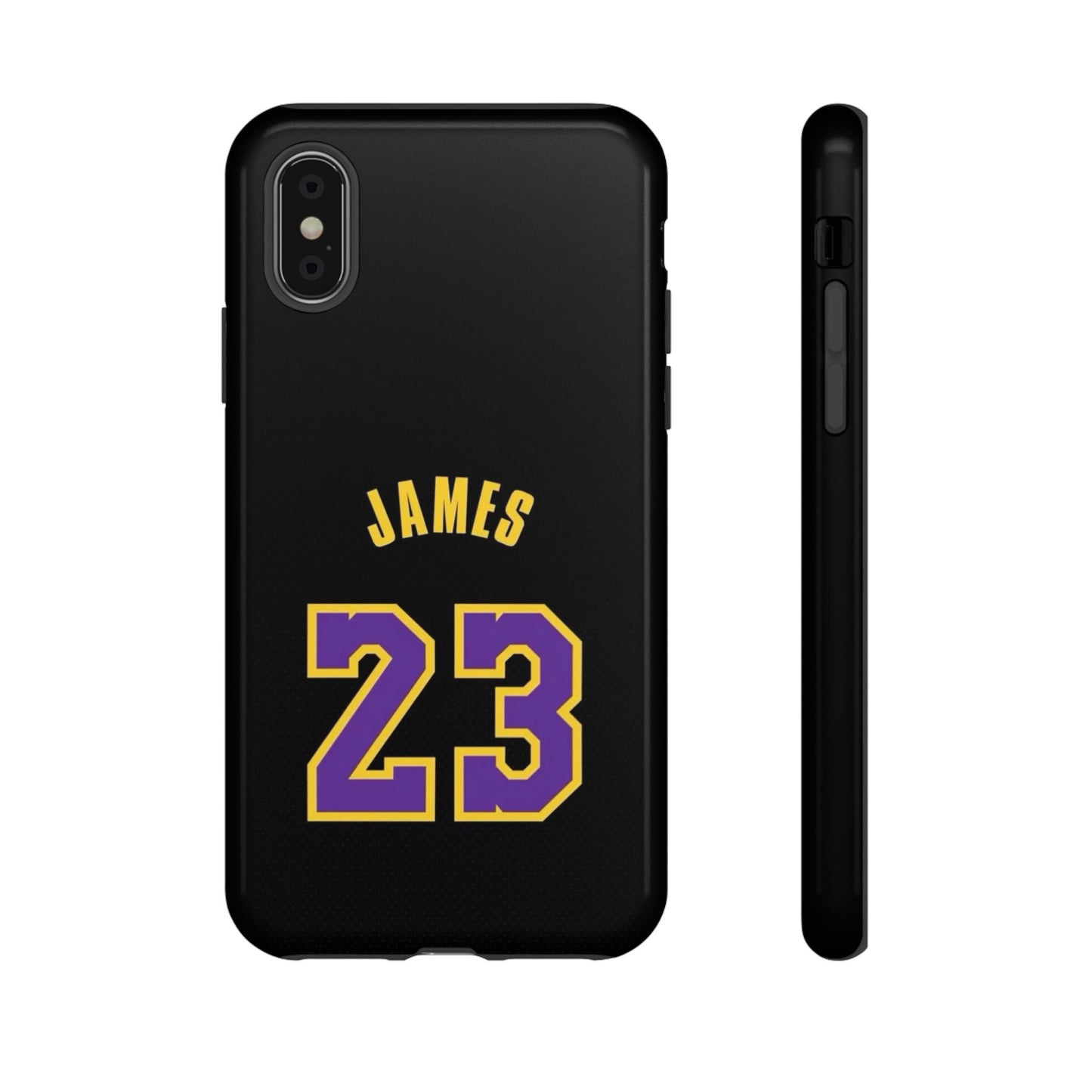 LeBron James King’s Guard Edition – MaxProtect Hybrid Shell, Athletic Profile | iPhone 8–16 Pro Max & Samsung S10–S25 Ultra Compatible