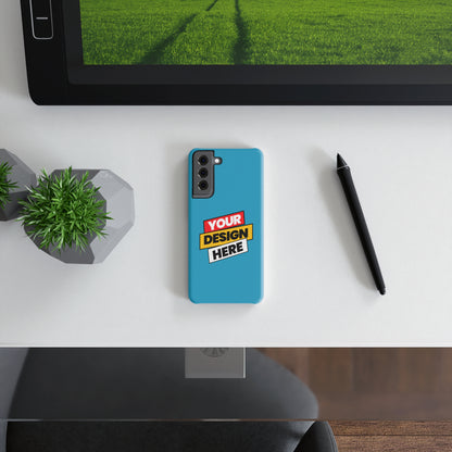 Custom Slim Snap Case - Personalized Phone Cover, Unique Gift for Her, Bright Modern Design, Trendy Cellphone Accessory, Birthday Gift