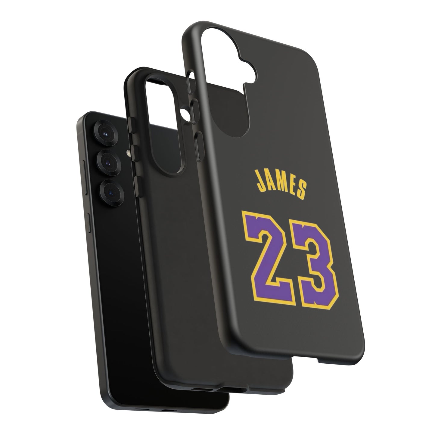 LeBron James King’s Guard Edition – MaxProtect Hybrid Shell, Athletic Profile | iPhone 8–16 Pro Max & Samsung S10–S25 Ultra Compatible