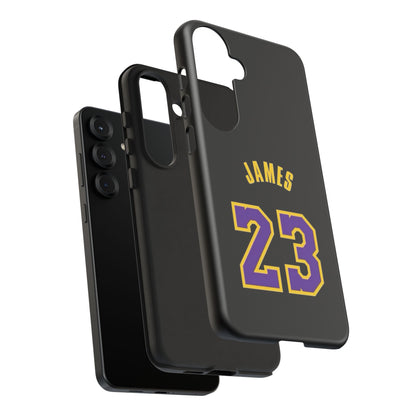 LeBron James King’s Guard Edition – MaxProtect Hybrid Shell, Athletic Profile | iPhone 8–16 Pro Max & Samsung S10–S25 Ultra Compatible