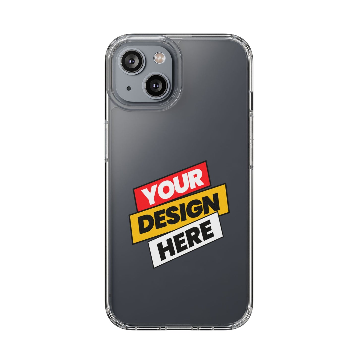 Custom Clear Transparent Cases for Phones - Personalized Protection, Ideal for Gifts, Birthdays, Holidays, Trendy Phone Accessories