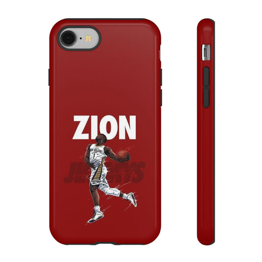 Zion Williamson Power Drive Edition – Rugged Dual-Layer Armor & Slim Fit | Compatible with iPhone 8–16 Pro Max & Samsung S10–S25 Ultra