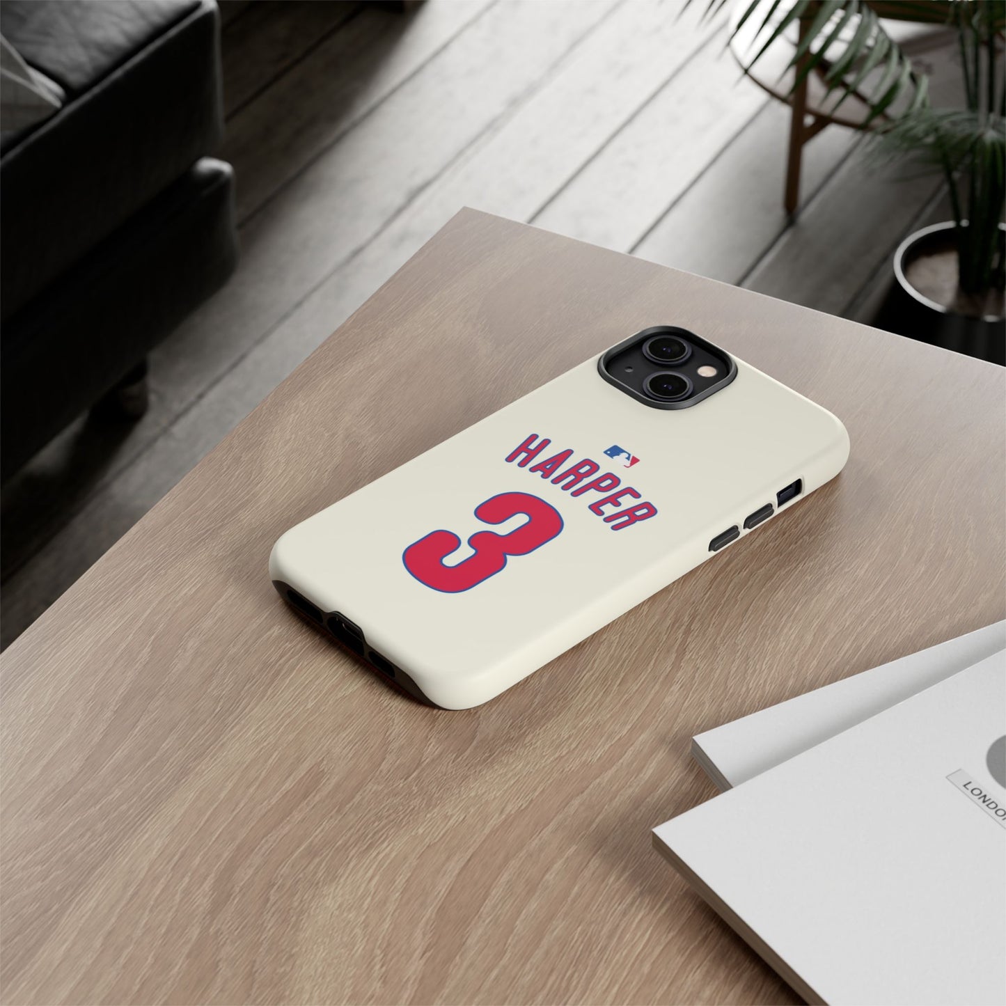 Bryce Harper PowerGrip – Dual-Layer Defense & Slim Fit | Compatible with iPhone 8 to 16 Pro Max & Samsung Galaxy S10 to S25 Ultra