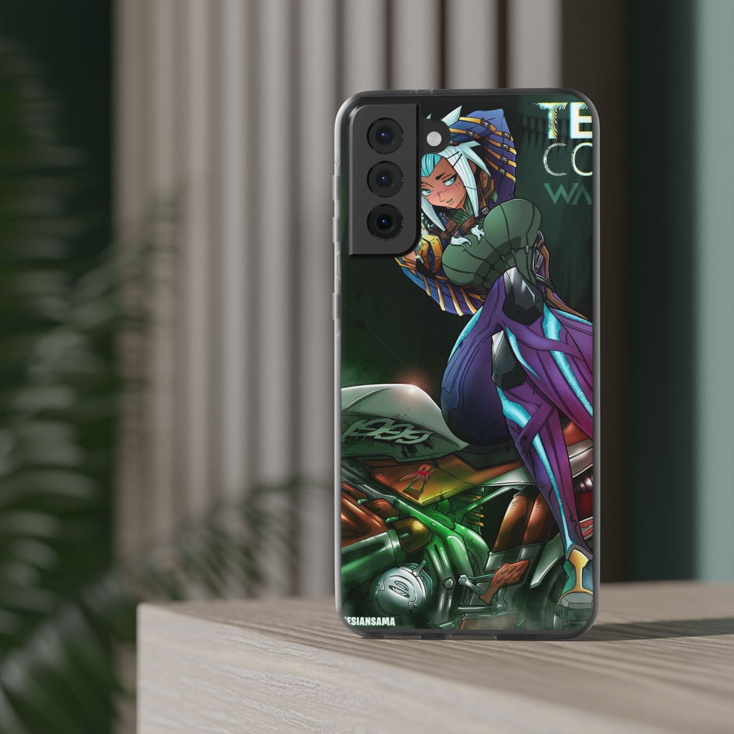 Anime-Inspired Phone Case - Flexi Cases, Custom Phone Cover, Gift for Her, Birthday Present, Unique Cell Phone Accessories