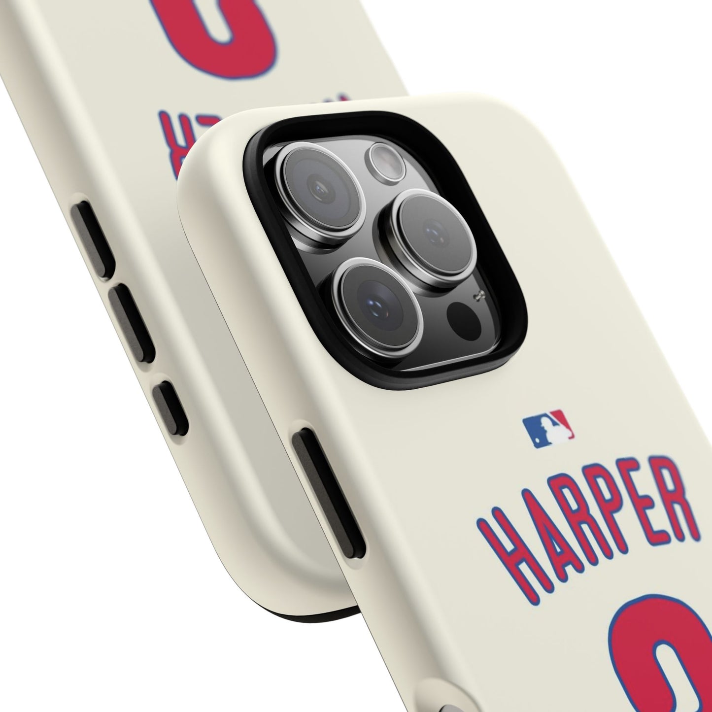 Bryce Harper PowerGrip – Dual-Layer Defense & Slim Fit | Compatible with iPhone 8 to 16 Pro Max & Samsung Galaxy S10 to S25 Ultra