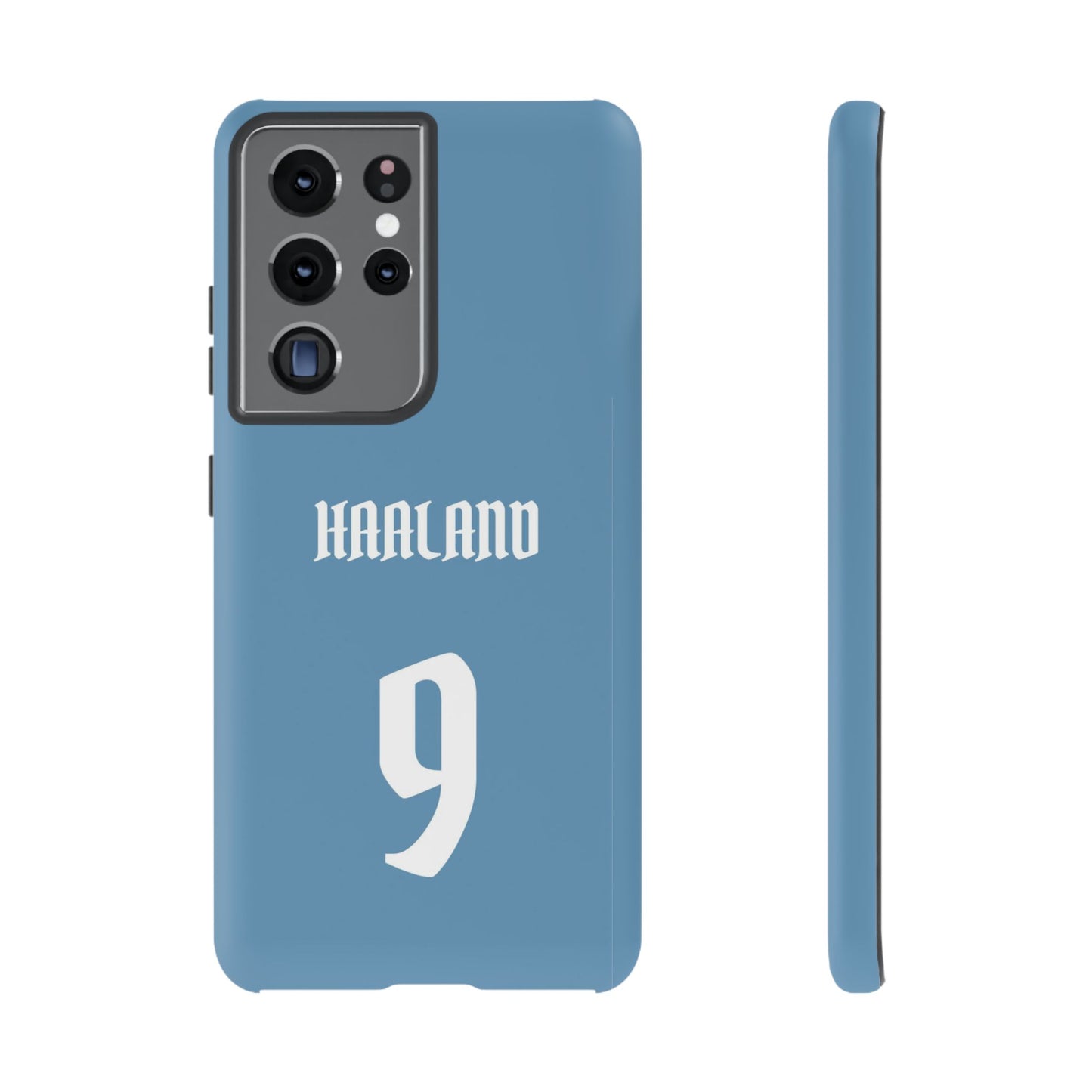Erling Haaland PowerStrike – Rugged Dual-Layer Protection & Slim Profile | Compatible with iPhone 8 to 16 Pro Max & Samsung Galaxy S10 to S25 Ultra