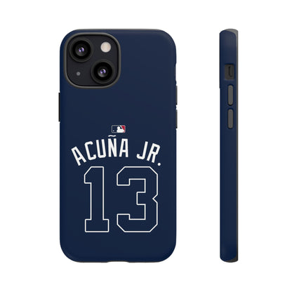 Ronald Acuña Jr. Power Play Phone Case – Bold Style, Braves Energy & MVP Swagger