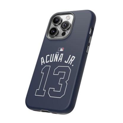 Ronald Acuña Jr. Power Play Phone Case – Bold Style, Braves Energy & MVP Swagger