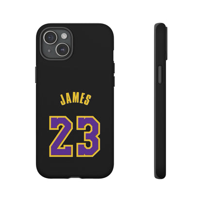 LeBron James King’s Guard Edition – MaxProtect Hybrid Shell, Athletic Profile | iPhone 8–16 Pro Max & Samsung S10–S25 Ultra Compatible