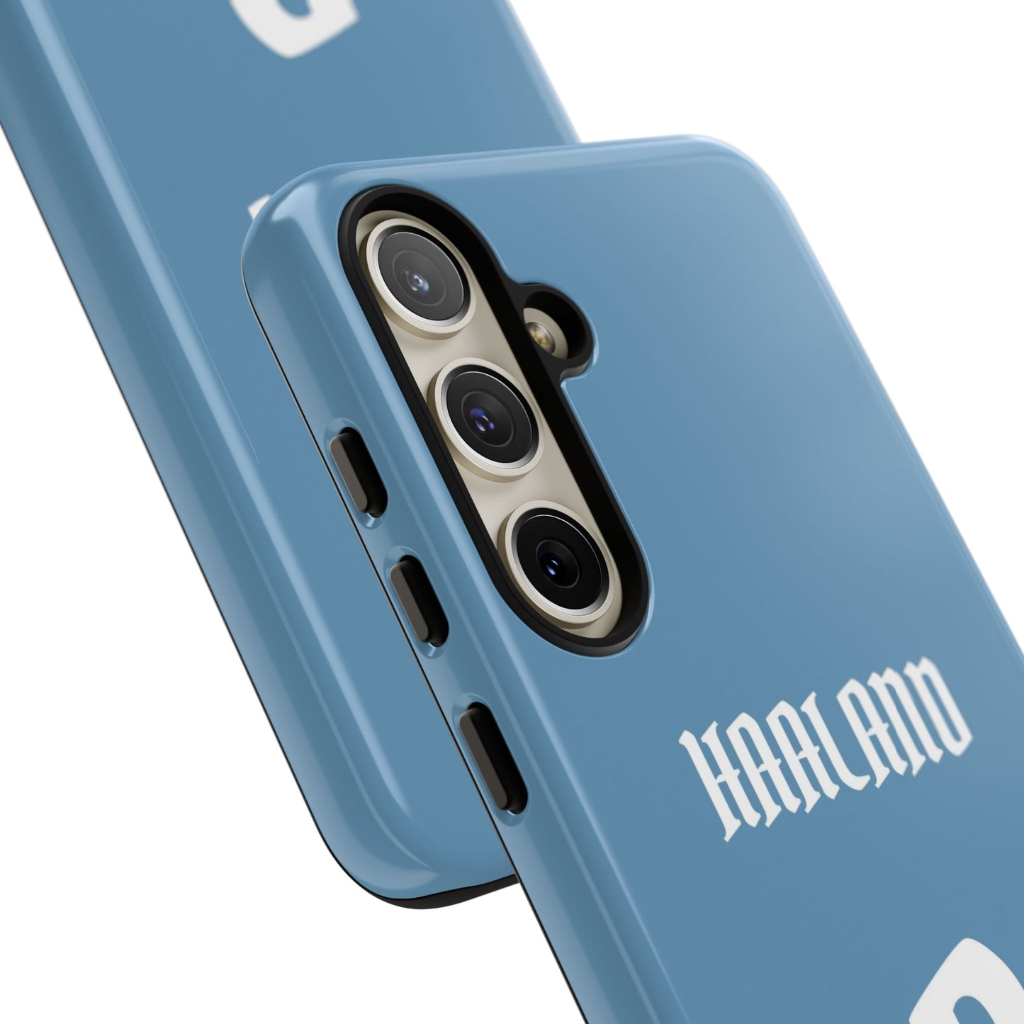 Erling Haaland PowerStrike – Rugged Dual-Layer Protection & Slim Profile | Compatible with iPhone 8 to 16 Pro Max & Samsung Galaxy S10 to S25 Ultra