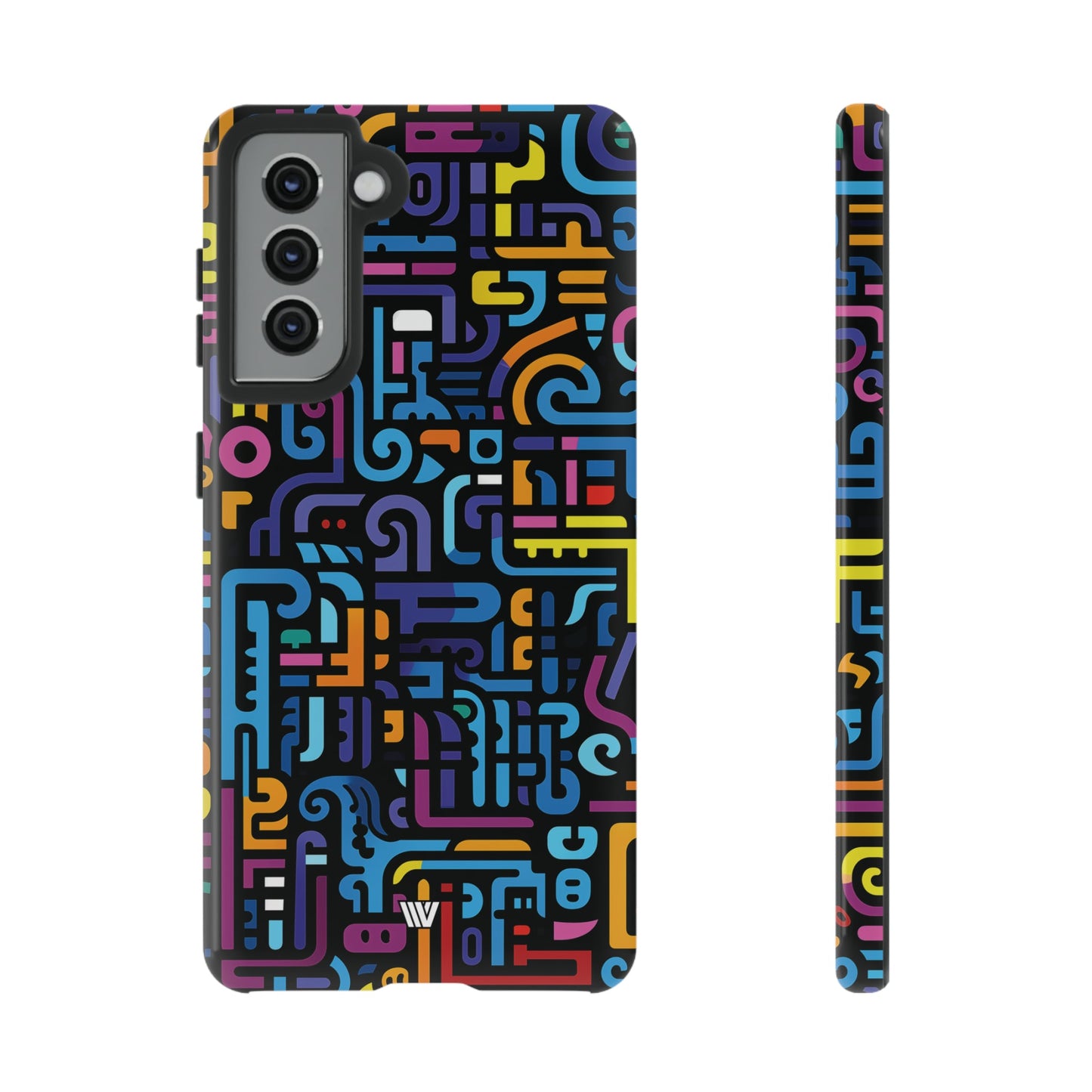 NEON GLYPHS | Tough Phone Case