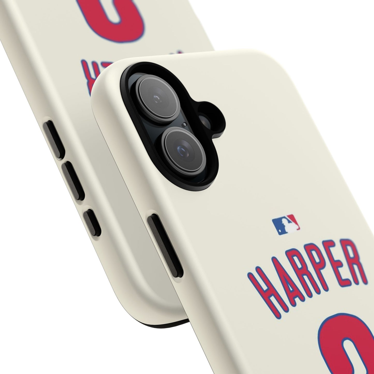 Bryce Harper PowerGrip – Dual-Layer Defense & Slim Fit | Compatible with iPhone 8 to 16 Pro Max & Samsung Galaxy S10 to S25 Ultra