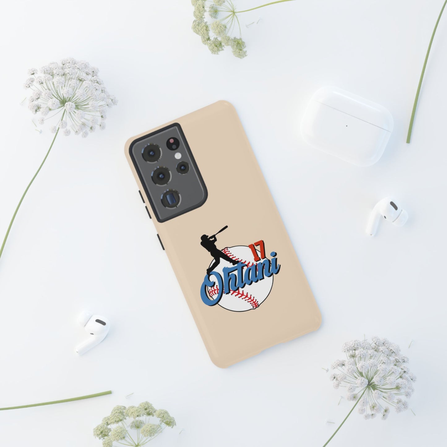Shohei Ohtani GameChanger Shell – Dual-Layer Defense & Slim Grip | Compatible with iPhone 8 to 16 Pro Max & Samsung Galaxy S10 to S25 Ultra