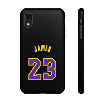 LeBron James King’s Guard Edition – MaxProtect Hybrid Shell, Athletic Profile | iPhone 8–16 Pro Max & Samsung S10–S25 Ultra Compatible