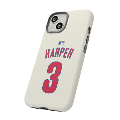 Bryce Harper PowerGrip – Dual-Layer Defense & Slim Fit | Compatible with iPhone 8 to 16 Pro Max & Samsung Galaxy S10 to S25 Ultra