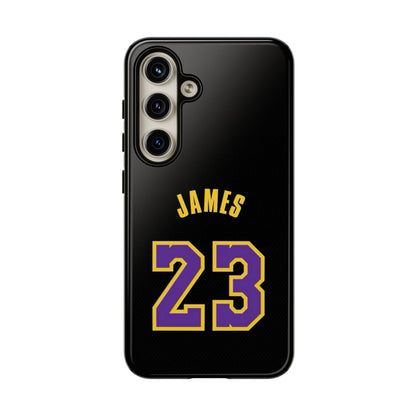 LeBron James King’s Guard Edition – MaxProtect Hybrid Shell, Athletic Profile | iPhone 8–16 Pro Max & Samsung S10–S25 Ultra Compatible