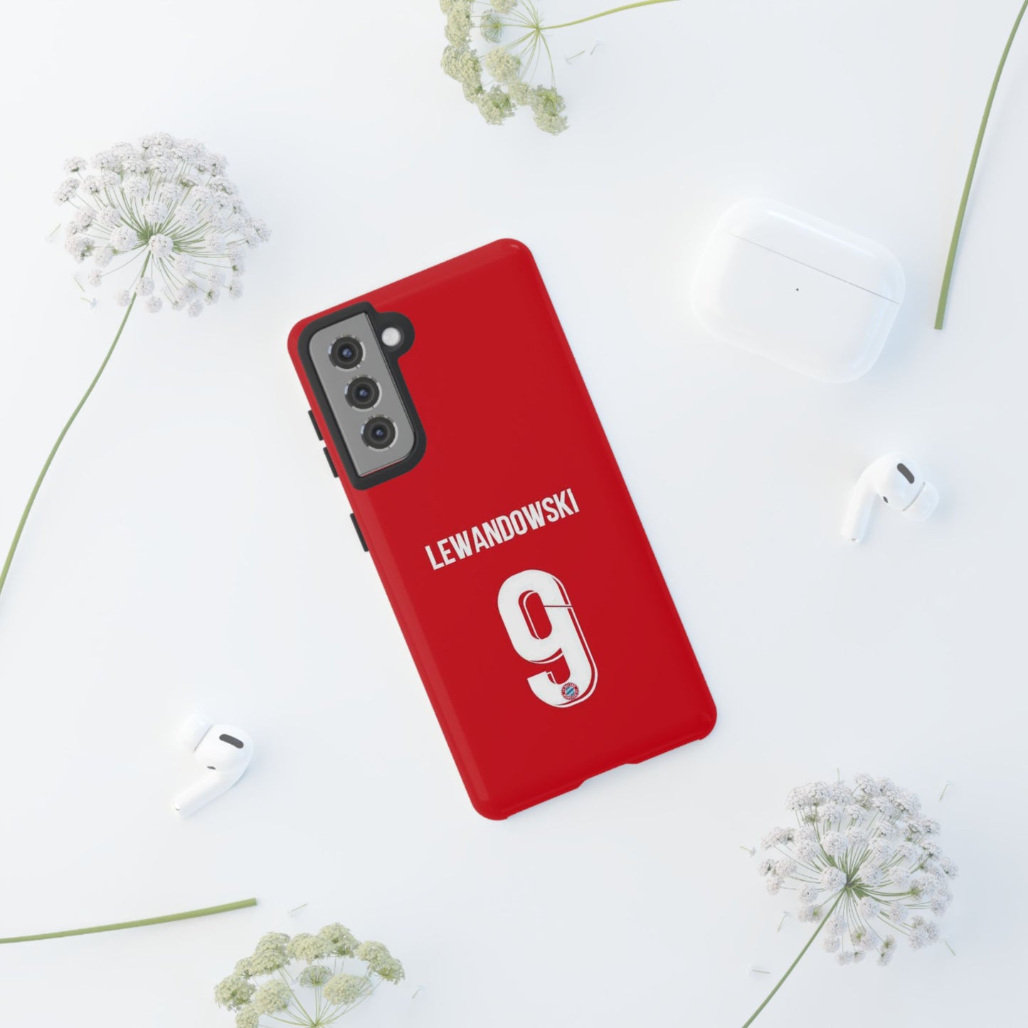Robert Lewandowski Precision Guard – Dual-Layer Protection & Sleek Design | Compatible with iPhone 8 to 16 Pro Max & Samsung Galaxy S10 to S25 Ultra