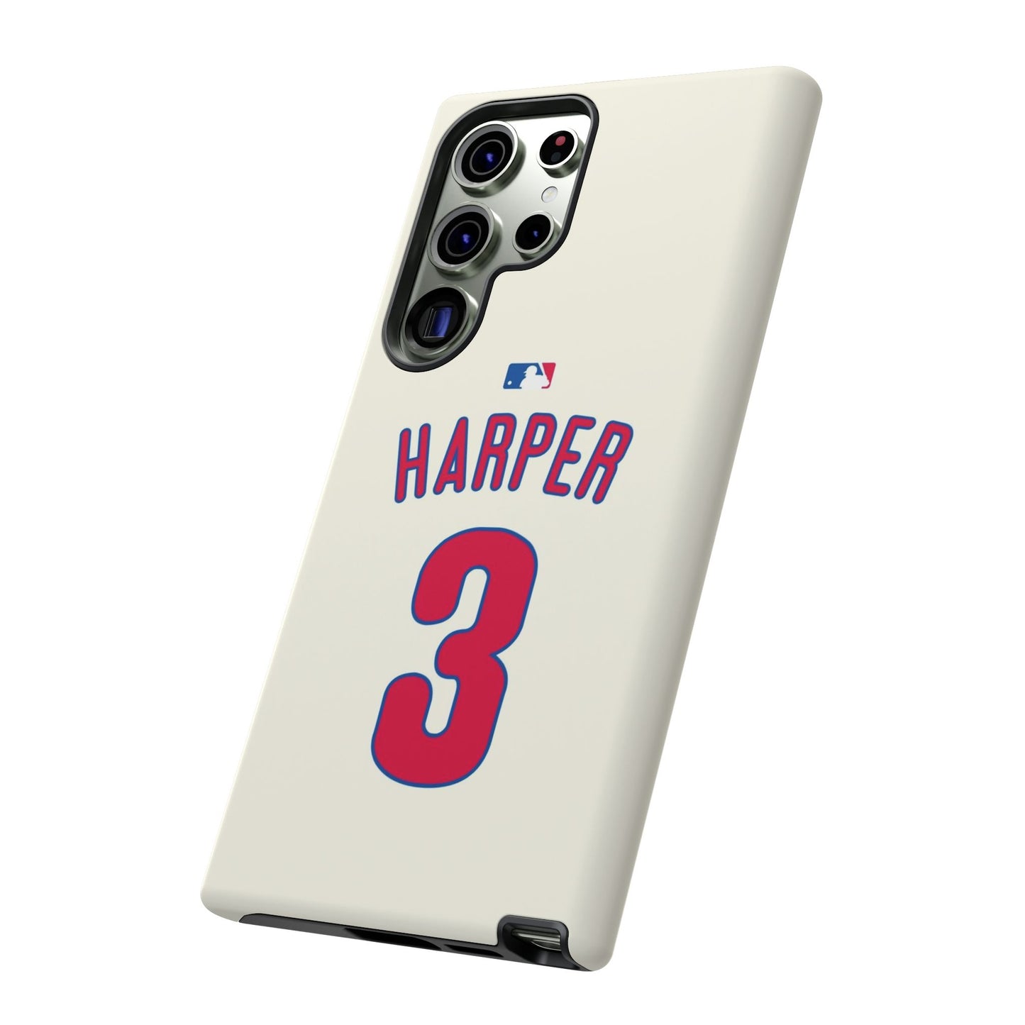 Bryce Harper PowerGrip – Dual-Layer Defense & Slim Fit | Compatible with iPhone 8 to 16 Pro Max & Samsung Galaxy S10 to S25 Ultra