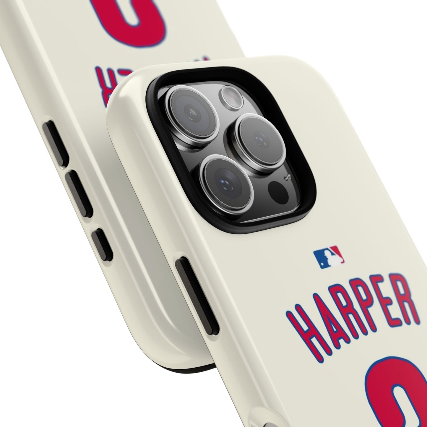 Bryce Harper PowerGrip – Dual-Layer Defense & Slim Fit | Compatible with iPhone 8 to 16 Pro Max & Samsung Galaxy S10 to S25 Ultra