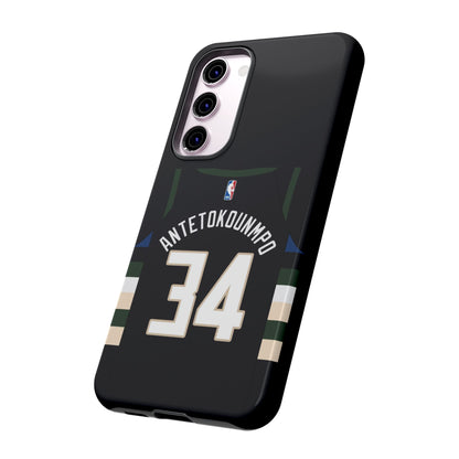 Giannis Antetokounmpo Force Drive Edition – Heavy-Duty ShockGuard Layers, Athletic Slim Fit | iPhone 8–16 Pro Max & Samsung S10–S25 Ultra Supported