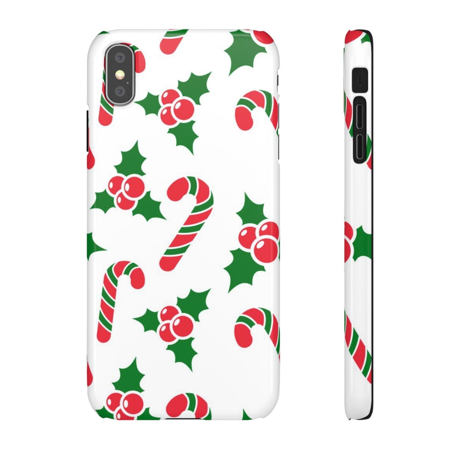 Custom iPhone Tough Phone Case – Christmas Santa Holiday Design, Festive Xmas Protection - covers4phones