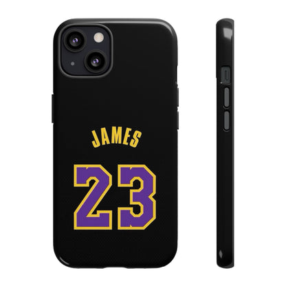 LeBron James King’s Guard Edition – MaxProtect Hybrid Shell, Athletic Profile | iPhone 8–16 Pro Max & Samsung S10–S25 Ultra Compatible