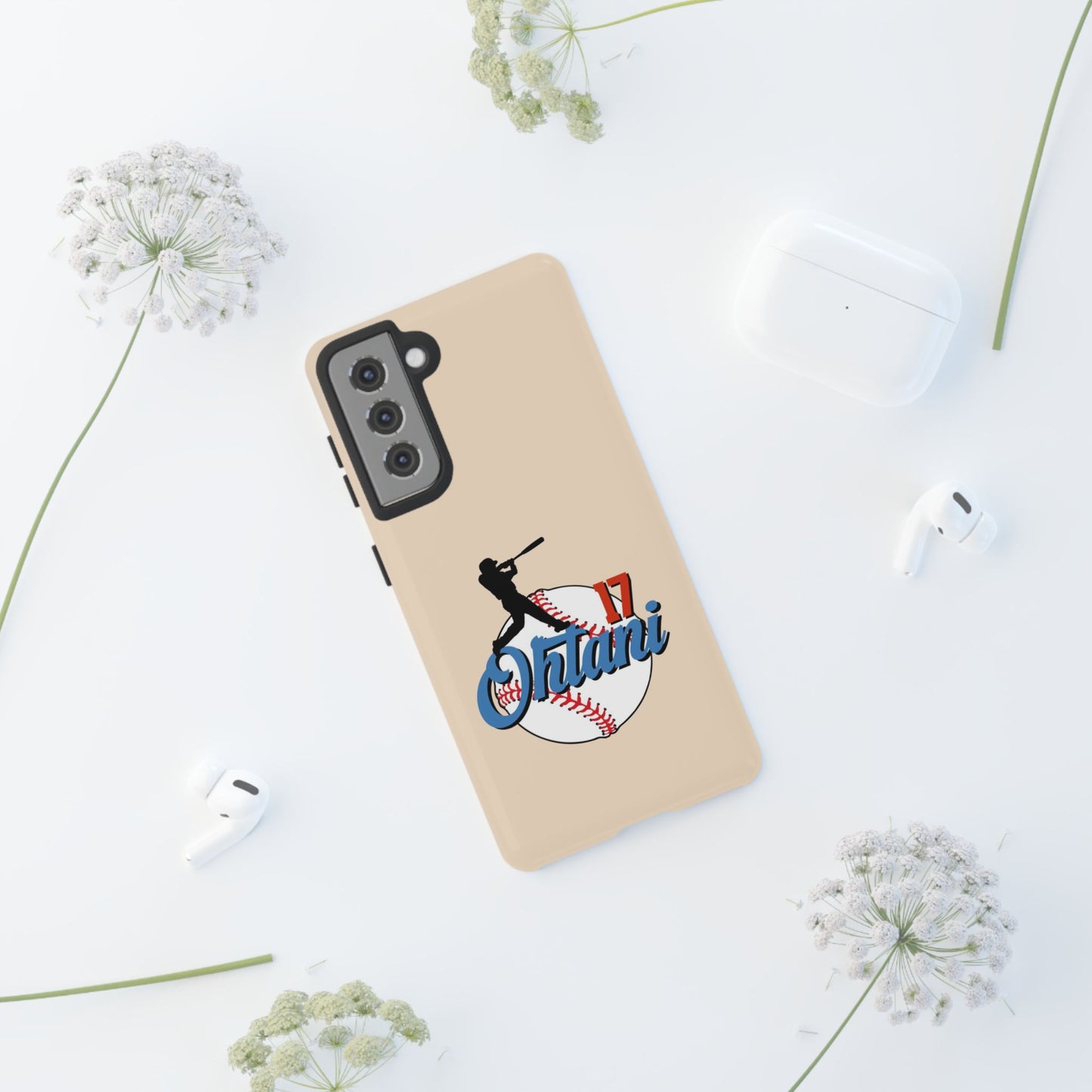 Shohei Ohtani GameChanger Shell – Dual-Layer Defense & Slim Grip | Compatible with iPhone 8 to 16 Pro Max & Samsung Galaxy S10 to S25 Ultra