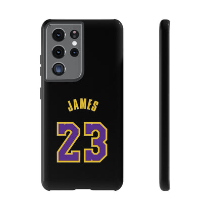 LeBron James King’s Guard Edition – MaxProtect Hybrid Shell, Athletic Profile | iPhone 8–16 Pro Max & Samsung S10–S25 Ultra Compatible