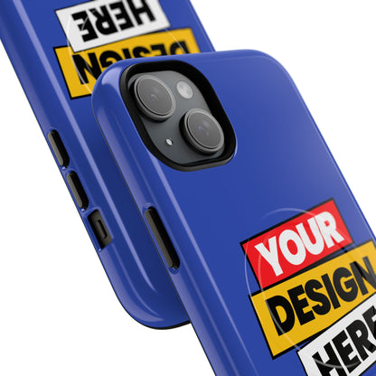 Tough Magnetic Phone Case, Customizable Phone Protector, Personalized Gift, Durable Tech Accessory, Ideal for Teens and Adults