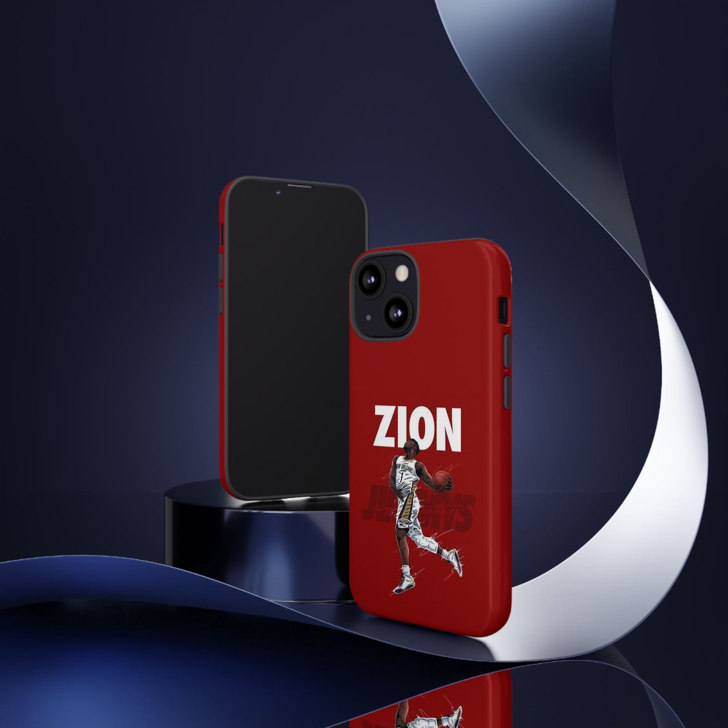 Zion Williamson Power Drive Edition – Rugged Dual-Layer Armor & Slim Fit | Compatible with iPhone 8–16 Pro Max & Samsung S10–S25 Ultra